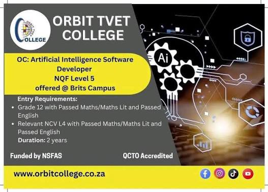 2027 Applications Now Open At Orbit TVET College